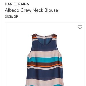 🛍Daniel Rainn Albado Crew Neck Blouse